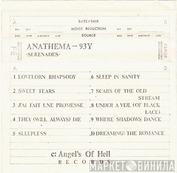 Anathema  - Serenades