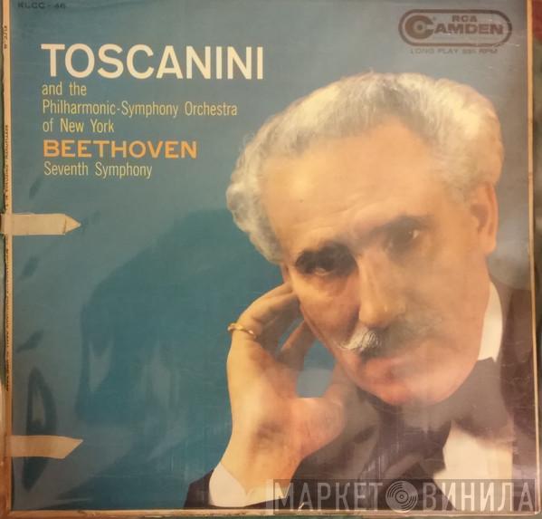 And Arturo Toscanini , The Philharmonic Symphony Orchestra of New York  Ludwig van Beethoven  - Seventh Symphony