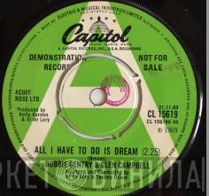 And Bobbie Gentry  Glen Campbell  - All I Have To Do Is Dream