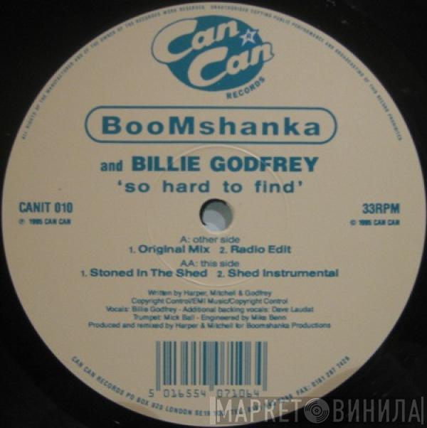 And Boomshanka  Billie Godfrey  - So Hard To Find
