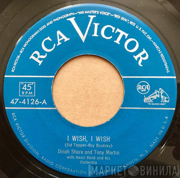 And Dinah Shore  Tony Martin   - I Wish, I Wish /  The Kissing Song
