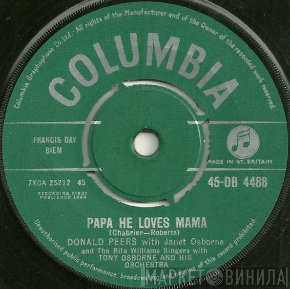 And Donald Peers  The Rita Williams Singers  - Papa He Loves Mama