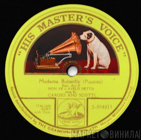 And Enrico Caruso  Antonio Scotti  - Madama Butterfly Non Ve L'Avelo Detto