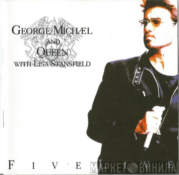 And George Michael With Queen  Lisa Stansfield  - Five Live