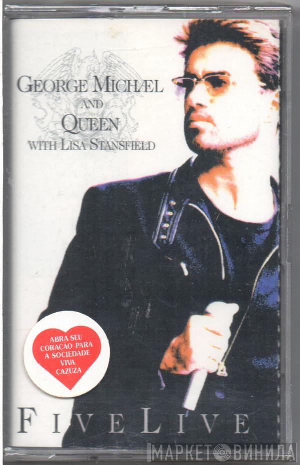 And George Michael With Queen  Lisa Stansfield  - Five Live