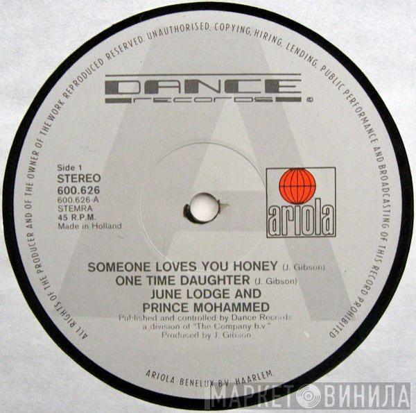 And June Lodge  Prince Mohammed  - Someone Loves You Honey/One Time Daughter
