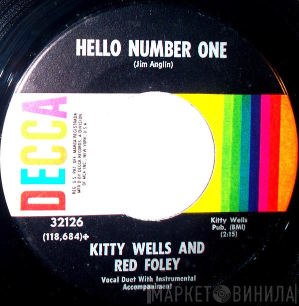 And Kitty Wells  Red Foley  - Hello Number One / Happiness Means You