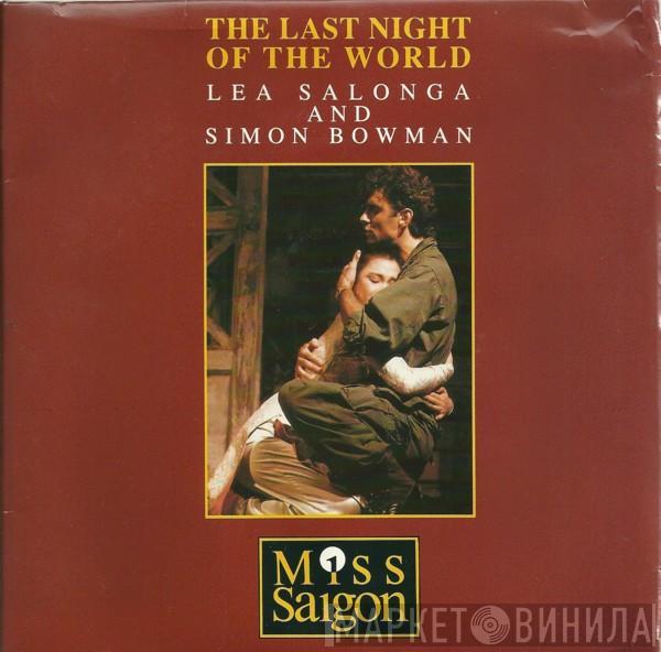 And Lea Salonga  Simon Bowman  - The Last Night Of The World