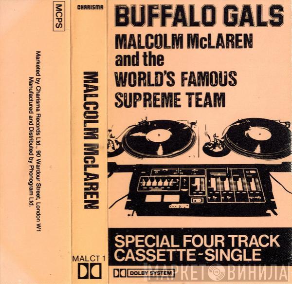 And Malcolm McLaren  World's Famous Supreme Team  - Buffalo Gals