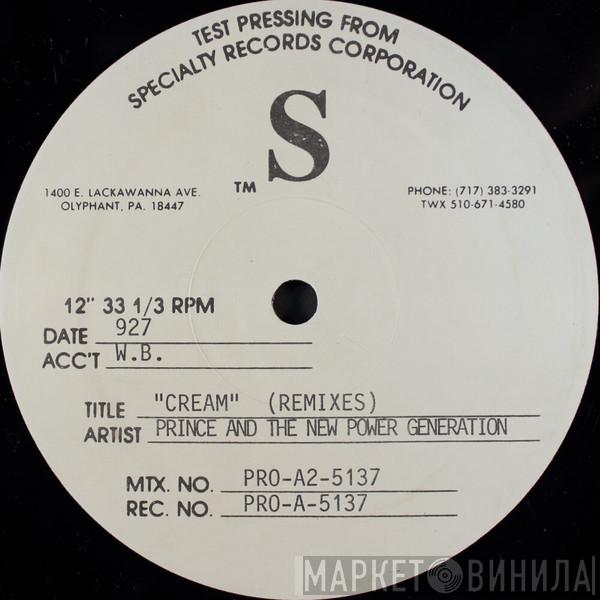 And Prince  The New Power Generation  - Cream (Remixes)