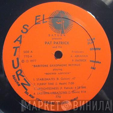 And The Pat Patrick  The Baritone Saxophone Retinue  - Sound Advice