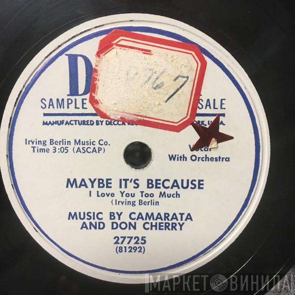 And Tutti Camarata  Don Cherry   - Maybe It's Because / While We're Young