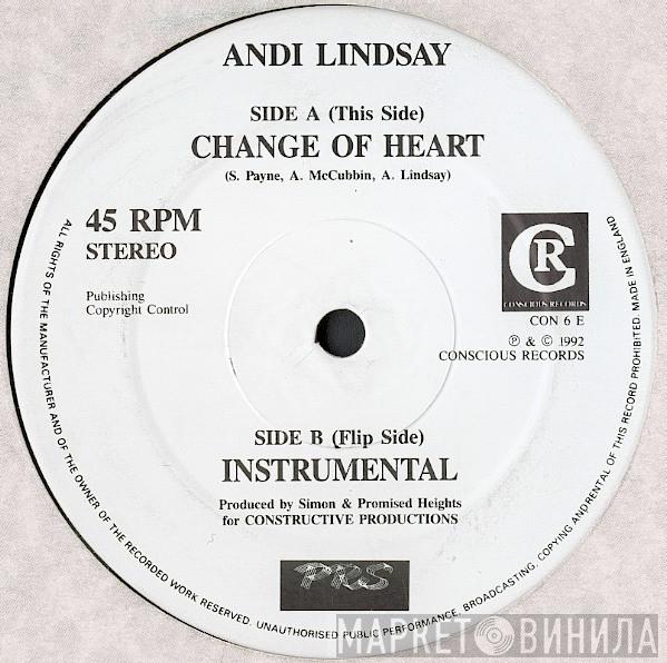 Andi Lindsay - Change Of Heart