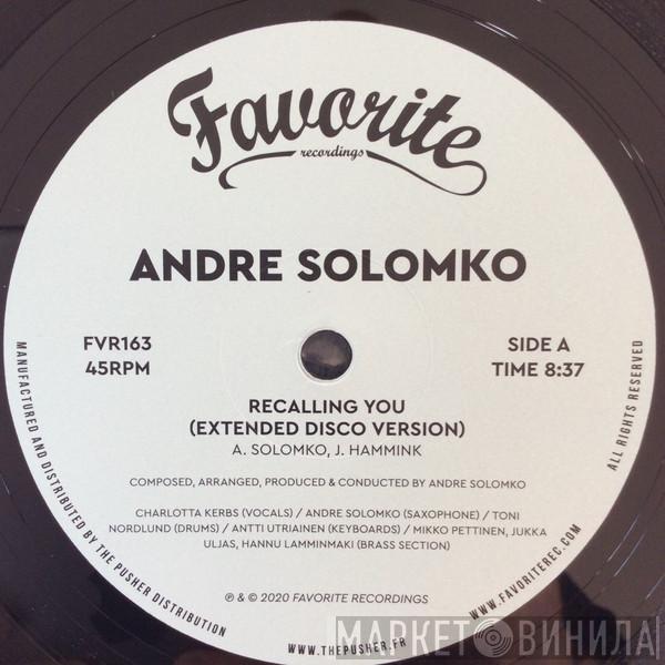 Andre Solomko - Recalling You