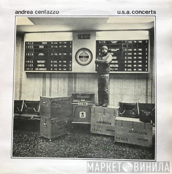 Andrea Centazzo - U.S.A. Concerts