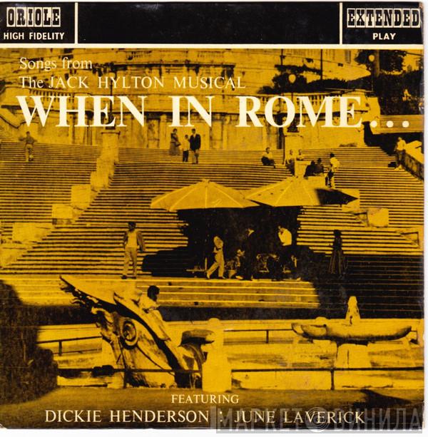 Andy Cole , Dickie Henderson, June Laverick - When In Rome