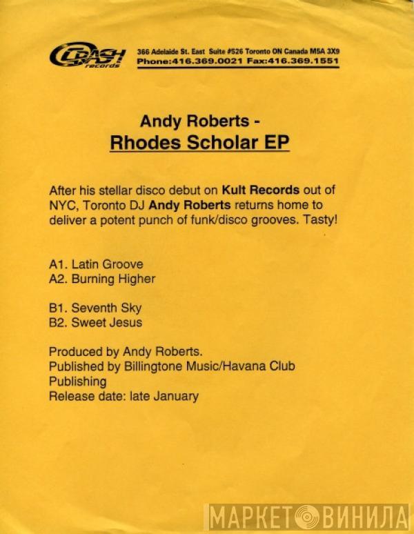 Andy Roberts - Rhodes Scholar EP
