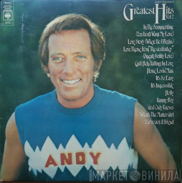 Andy Williams - Andy William's Greatest Hits Vol 2