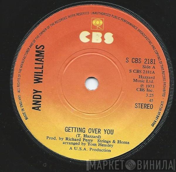 Andy Williams - Getting Over You