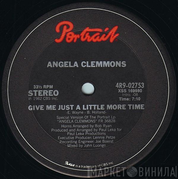 Angela Clemmons - Give Me Just A Little More Time