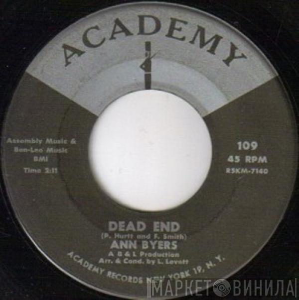 Ann Byers - Dead End / Where, Oh, Where (Can I Find My Love)