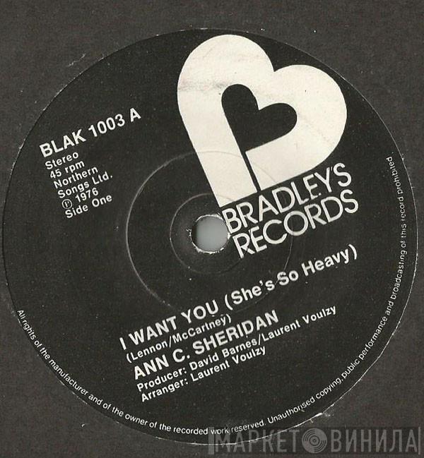 Ann C. Sheridan - I Want You (She's So Heavy)