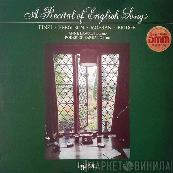 Anne Dawson, Roderick Barrand - A Recital Of English Songs