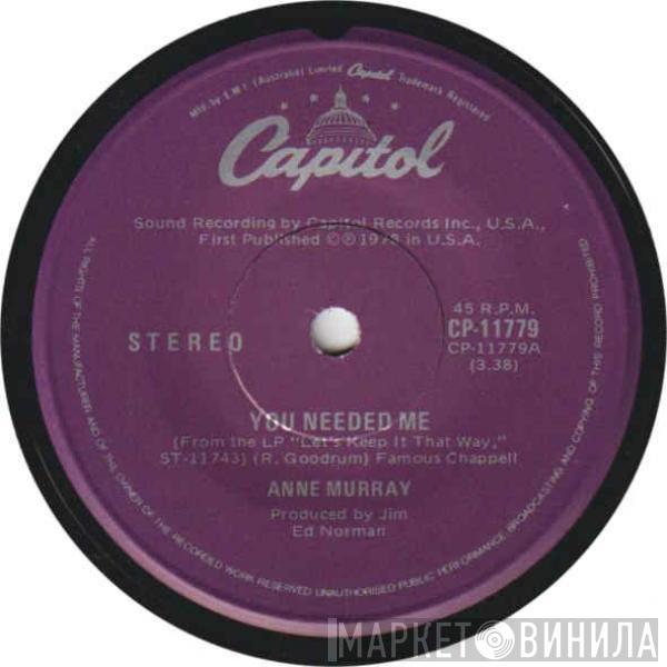  Anne Murray  - You Needed Me