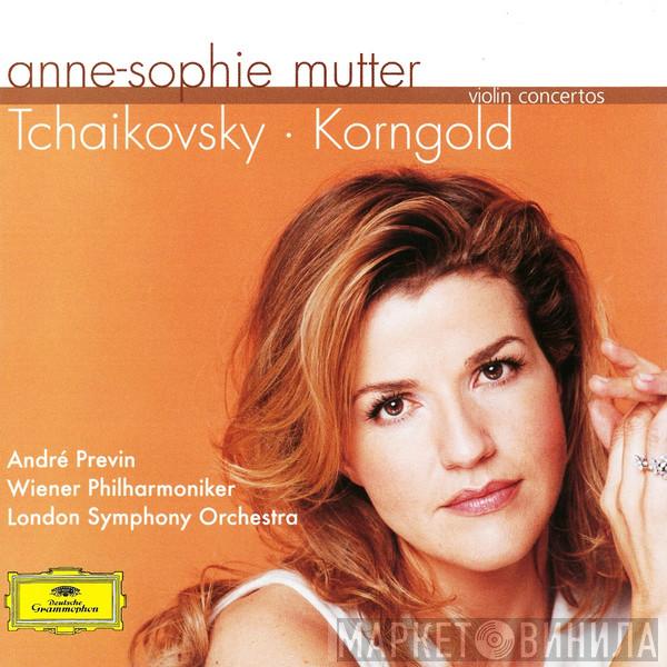 , Anne-Sophie Mutter · Pyotr Ilyich Tchaikovsky , Erich Wolfgang Korngold , André Previn , Wiener Philharmoniker  The London Symphony Orchestra  - Violin Concertos