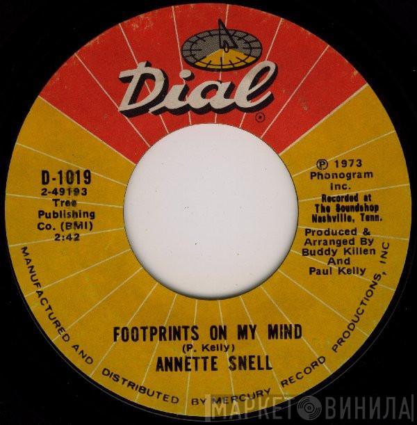 Annette Snell - Footprints On My Mind ‎/ I'll Be Your Fool Once More