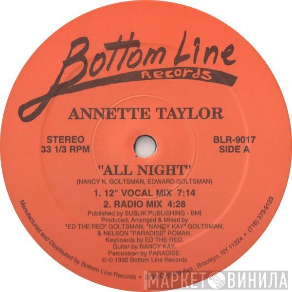 Annette Taylor - All Night