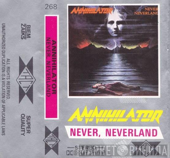  Annihilator   - Never, Neverland