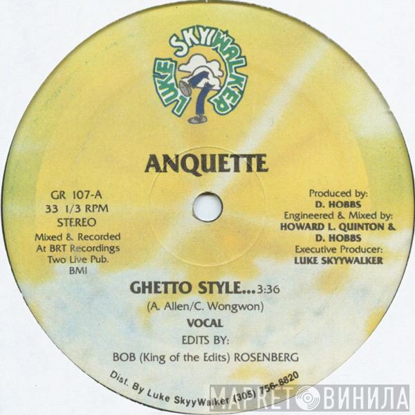 Anquette - Ghetto Style...