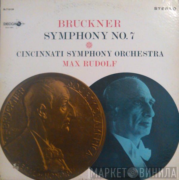 , Anton Bruckner , Max Rudolf  Cincinnati Symphony Orchestra  - Symphony No. 7 In E Major