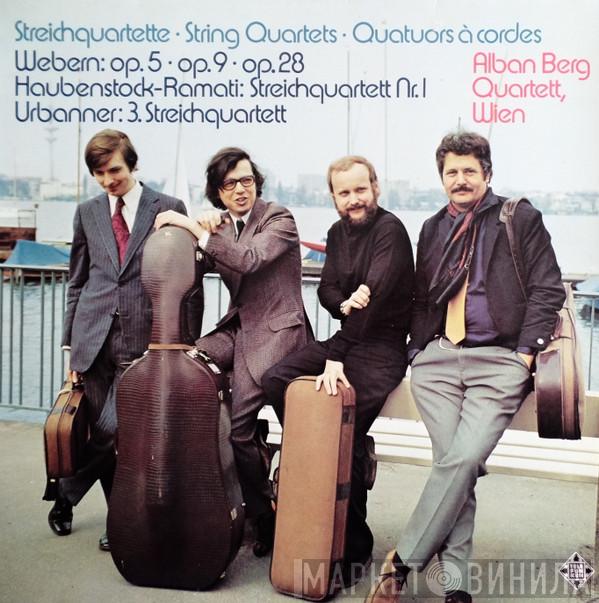 Anton Webern, Roman Haubenstock-Ramati, Erich Urbanner, Alban Berg Quartett - Streichquartette • String Quartets • Quatuors À Cordes