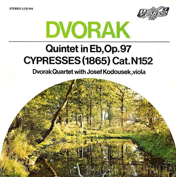 Antonín Dvořák, Dvořák Quartet, Josef Koďousek - Quintet In Eb, Op.97 / Cypresses (1865) Cat.N152