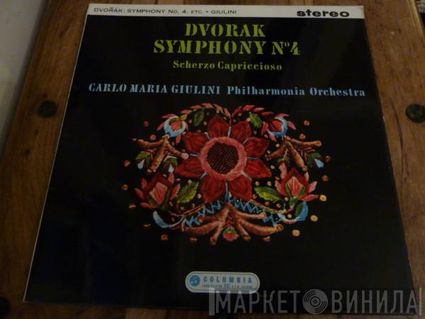 Antonín Dvořák, Philharmonia Orchestra, Carlo Maria Giulini - Symphony N°4 / Scherzo Capriccioso