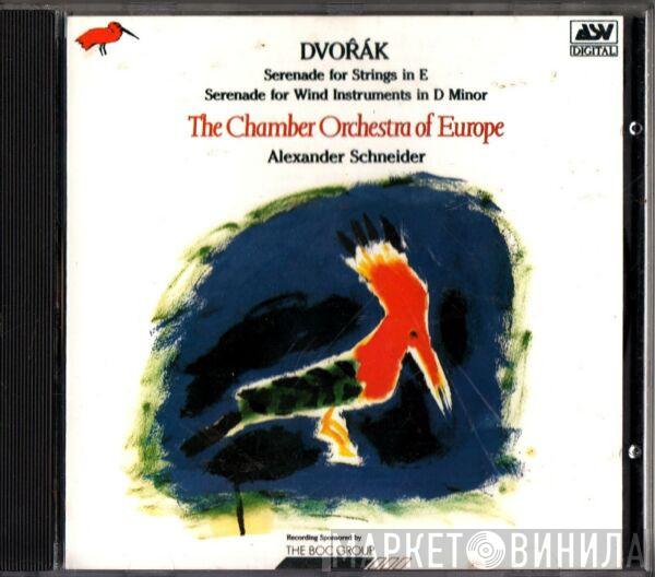 , Antonín Dvořák , Alexander Schneider  The Chamber Orchestra Of Europe  - Serenade for Strings in E, Op. 22. Serenade for Wind Instruments, 'Cello & Double Bass in D minor, Op. 44.