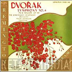 - Antonín Dvořák , Cincinnati Symphony Orchestra  Thor Martin Johnson  - Symphony No. 4 in G Major Op. 88