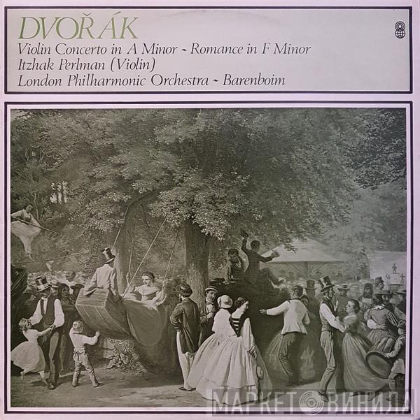 , Antonín Dvořák , Itzhak Perlman ~ The London Philharmonic Orchestra  Daniel Barenboim  - Violin Concerto In A Minor ~ Romance In F Minor