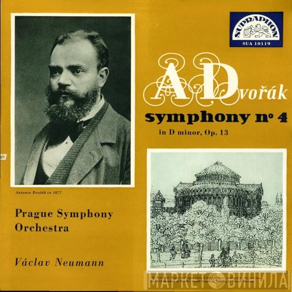 , Antonín Dvořák , The Prague Symphony Orchestra  Václav Neumann  - Symphony No. 4 In D Minor, Op. 13