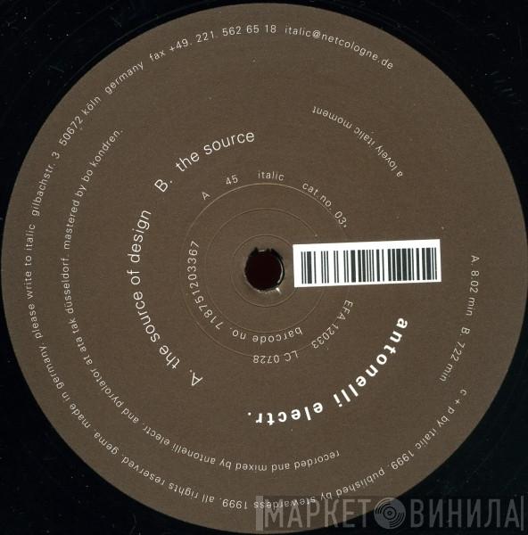 Antonelli Electr. - The Source