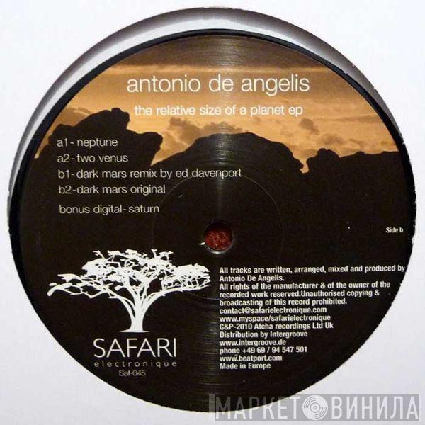 Antonio De Angelis - The Relative Size Of A Planet EP