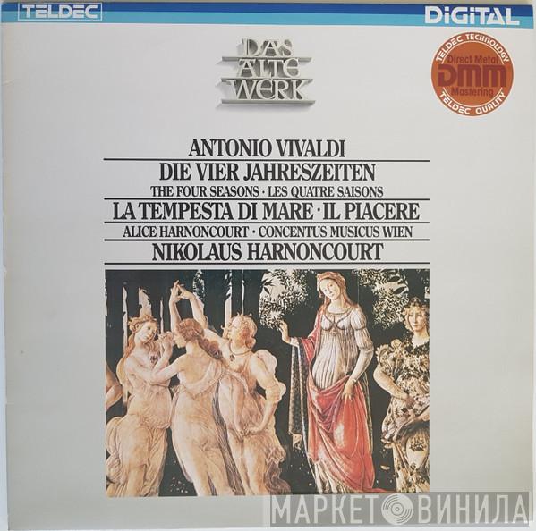 Antonio Vivaldi, Alice Harnoncourt, Concentus Musicus Wien, Nikolaus Harnoncourt - Die Vier Jahreszeiten - The Four Seasons - Les Quatre Saisons