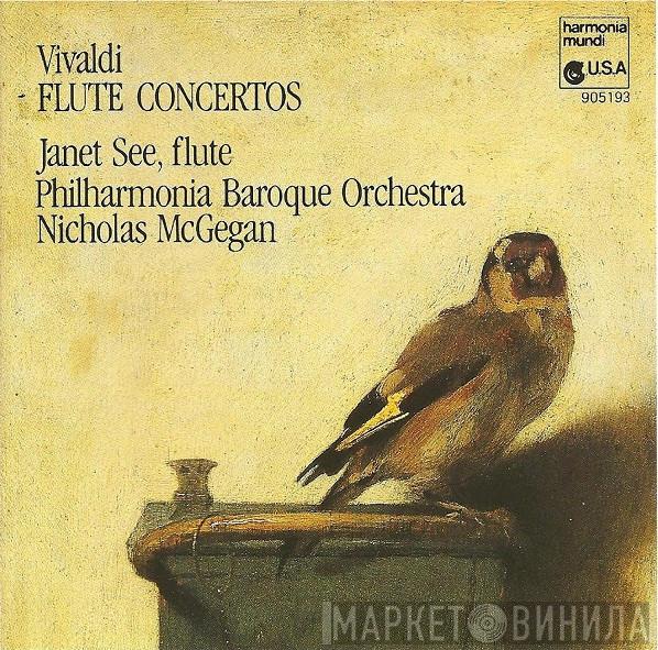 - Antonio Vivaldi , Flute, Janet See , Philharmonia Baroque Orchestra  Nicholas McGegan  - Flute Concertos