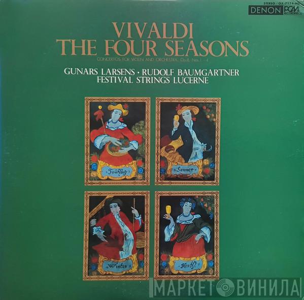 , Antonio Vivaldi , Gunars Larsens , Rudolf Baumgartner  Festival Strings Lucerne  - The Four Seasons (Concertos For Violin And Orchestra, Op.8, Nos. 1-4)