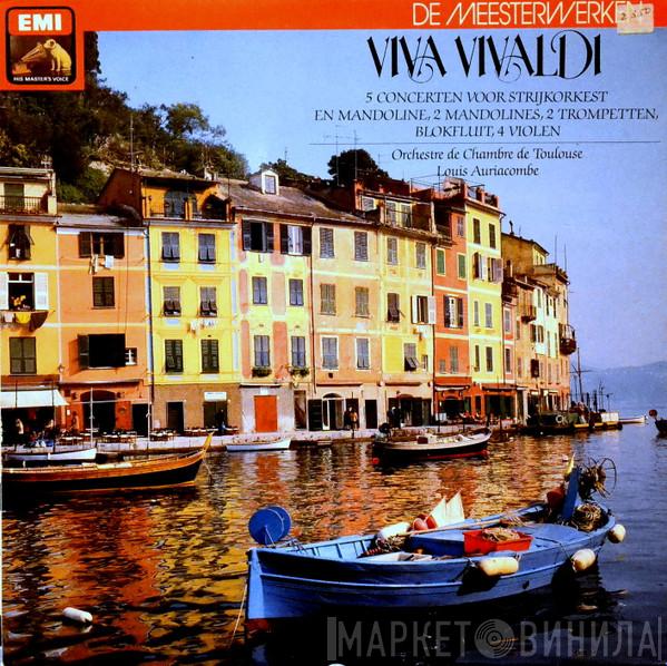 Antonio Vivaldi, Louis Auriacombe - Concertos For Mandolin, Trumpet, Recorder, 4 Violins