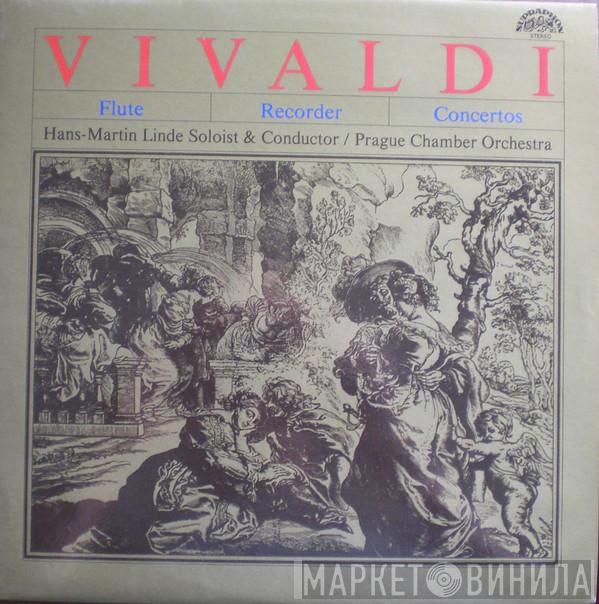 , Antonio Vivaldi , Prague Chamber Orchestra  Hans-Martin Linde  - Concertos For Flute, String Instruments And Continuo
