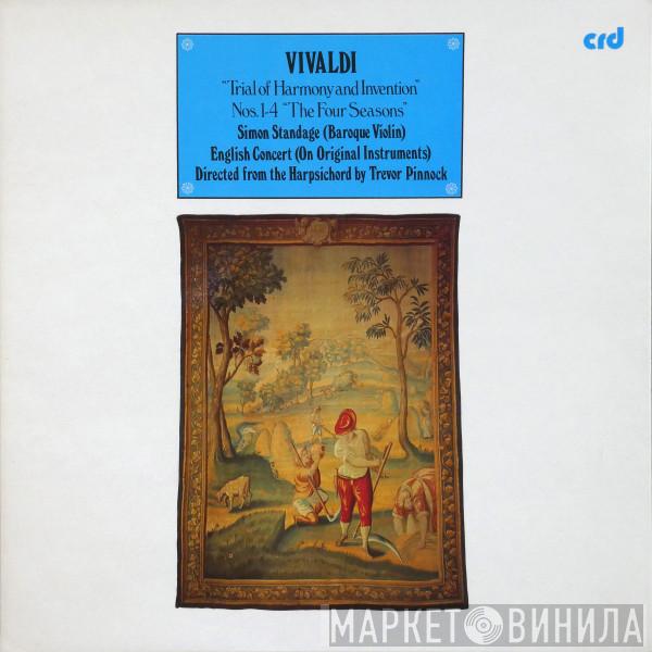 Antonio Vivaldi, Simon Standage, The English Concert, Trevor Pinnock - Trial Of Harmony And Invention Nos. 1-4 (The Four Seasons)