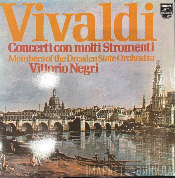 , Antonio Vivaldi , Staatskapelle Dresden  Vittorio Negri  - Concerti Con Molti Istromenti (Concerto „Per l´orchestra Di Dresda“ P 383 u.a.)